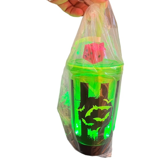Disney Parks Light Up Oogie Boogie Dice Tumbler - Picture 4 of 4